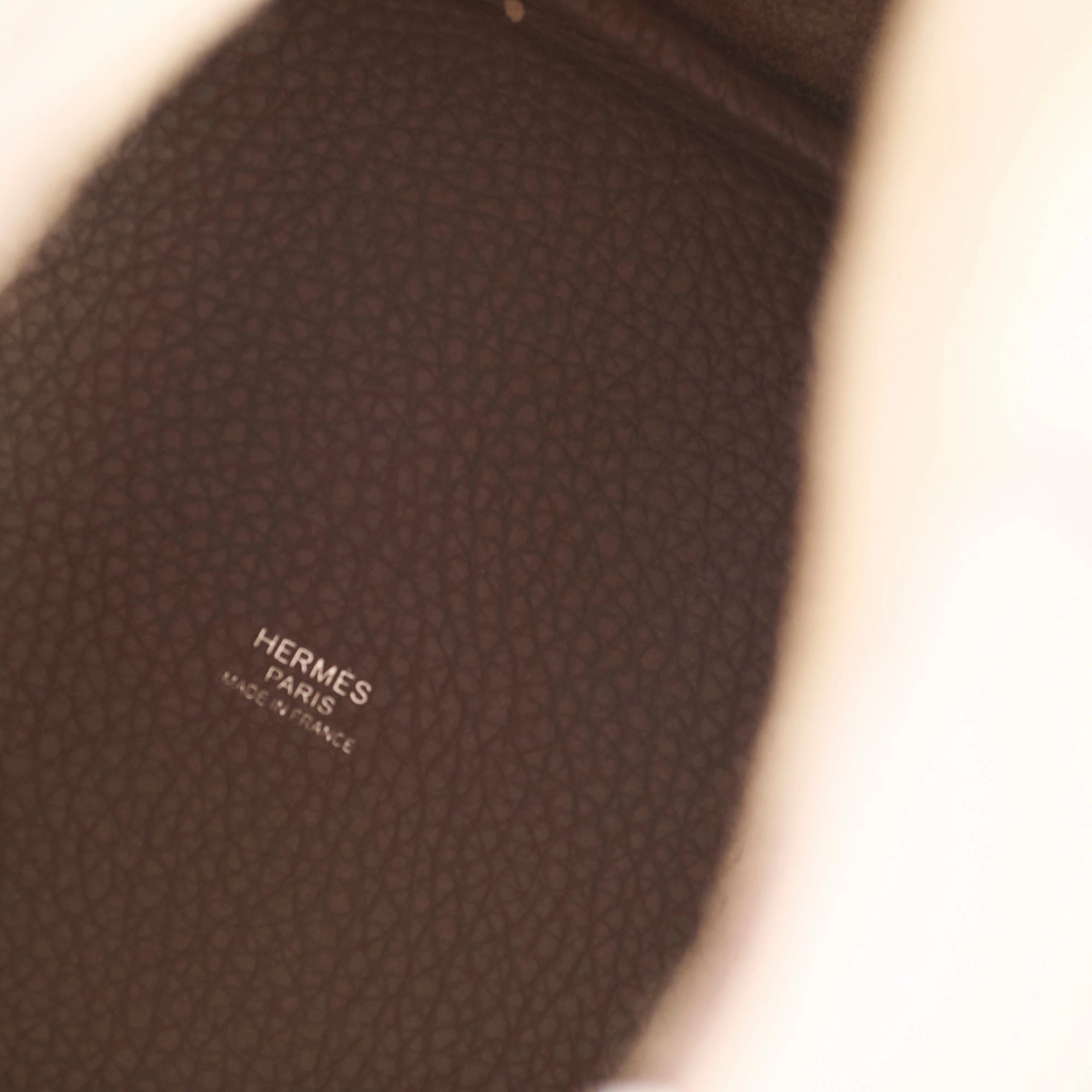 Hermes Picotin 22 Clemence Etoupe - U Stamp