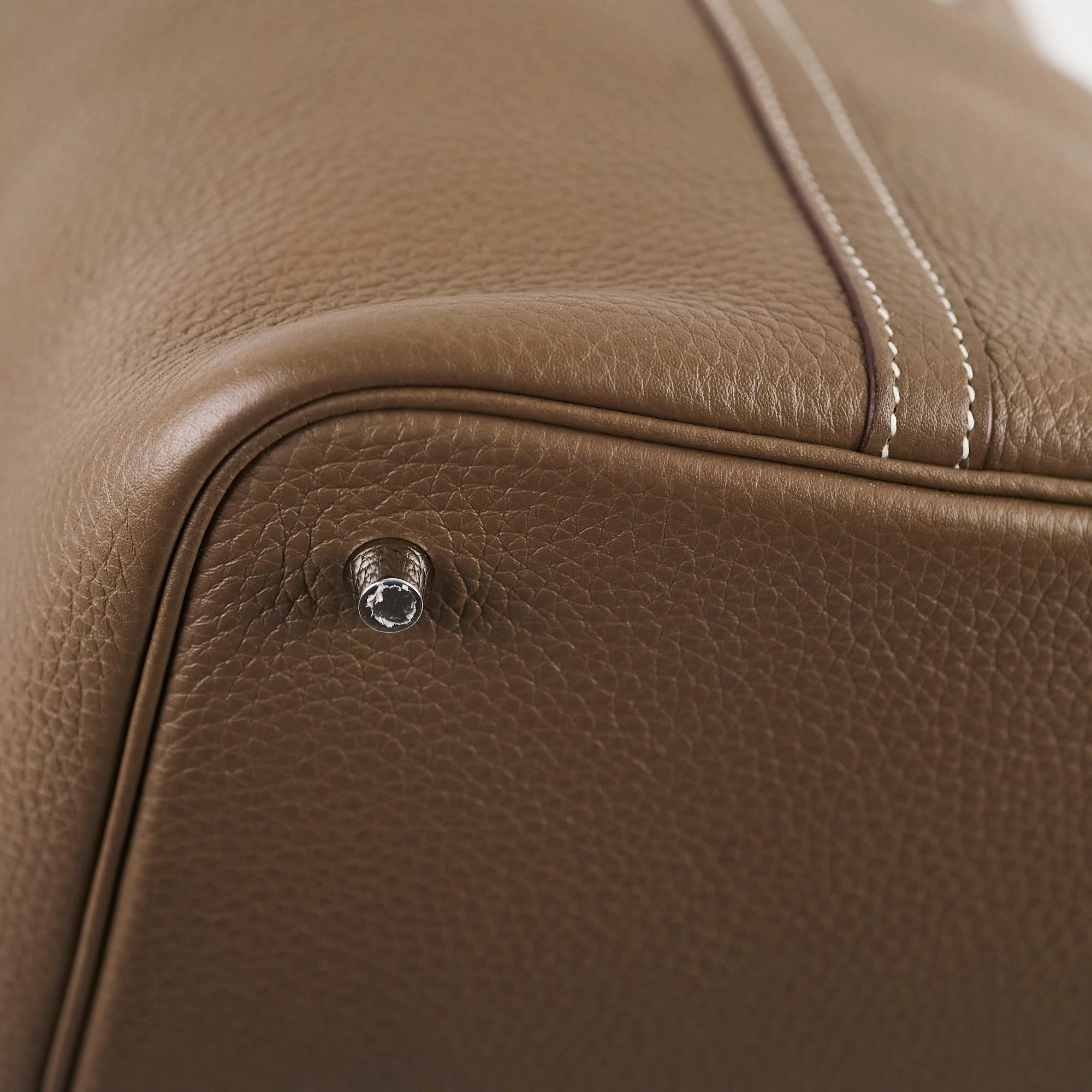 Hermes Picotin 22 Clemence Etoupe - U Stamp