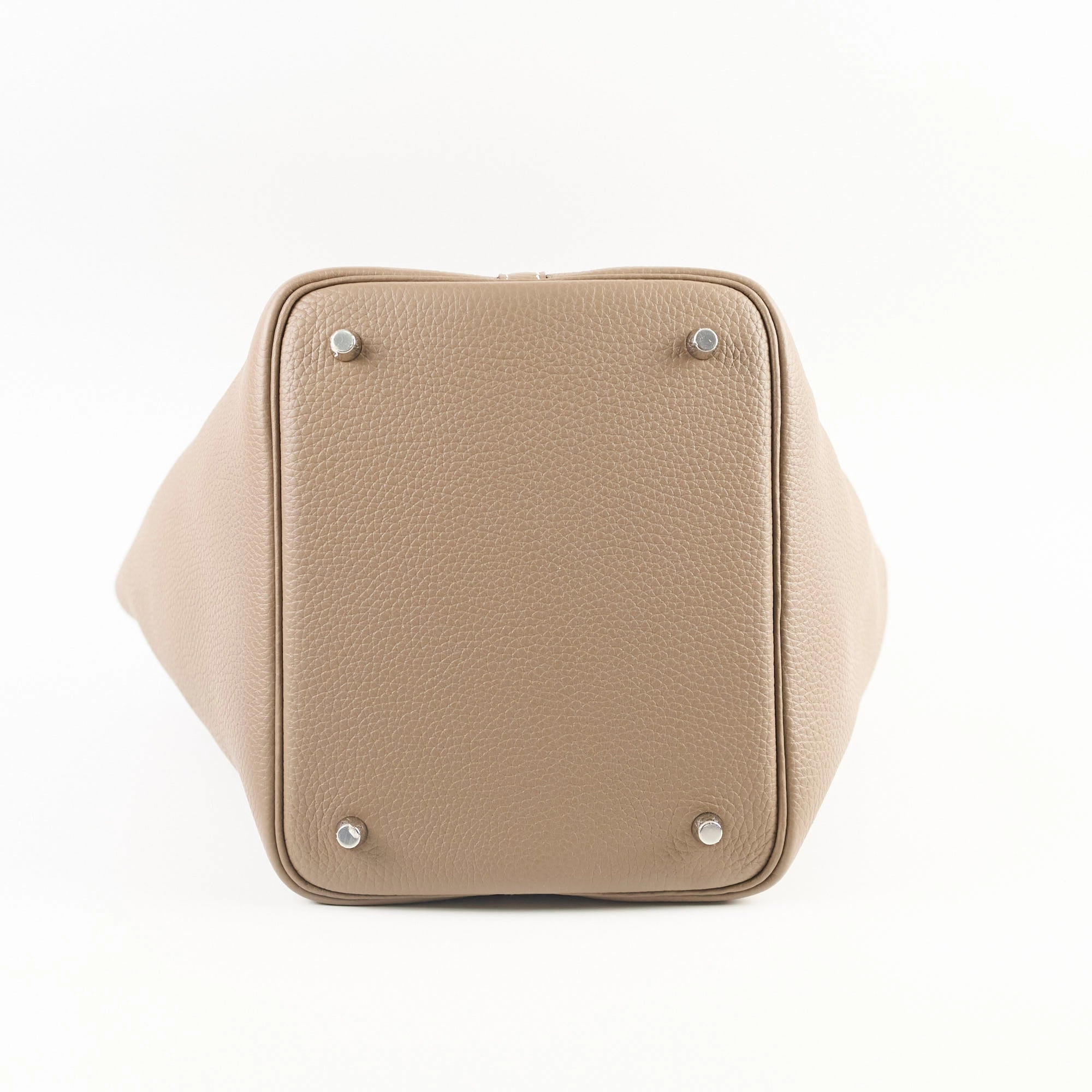 Hermes Picotin 22 Clemence Etoupe Stamp Z