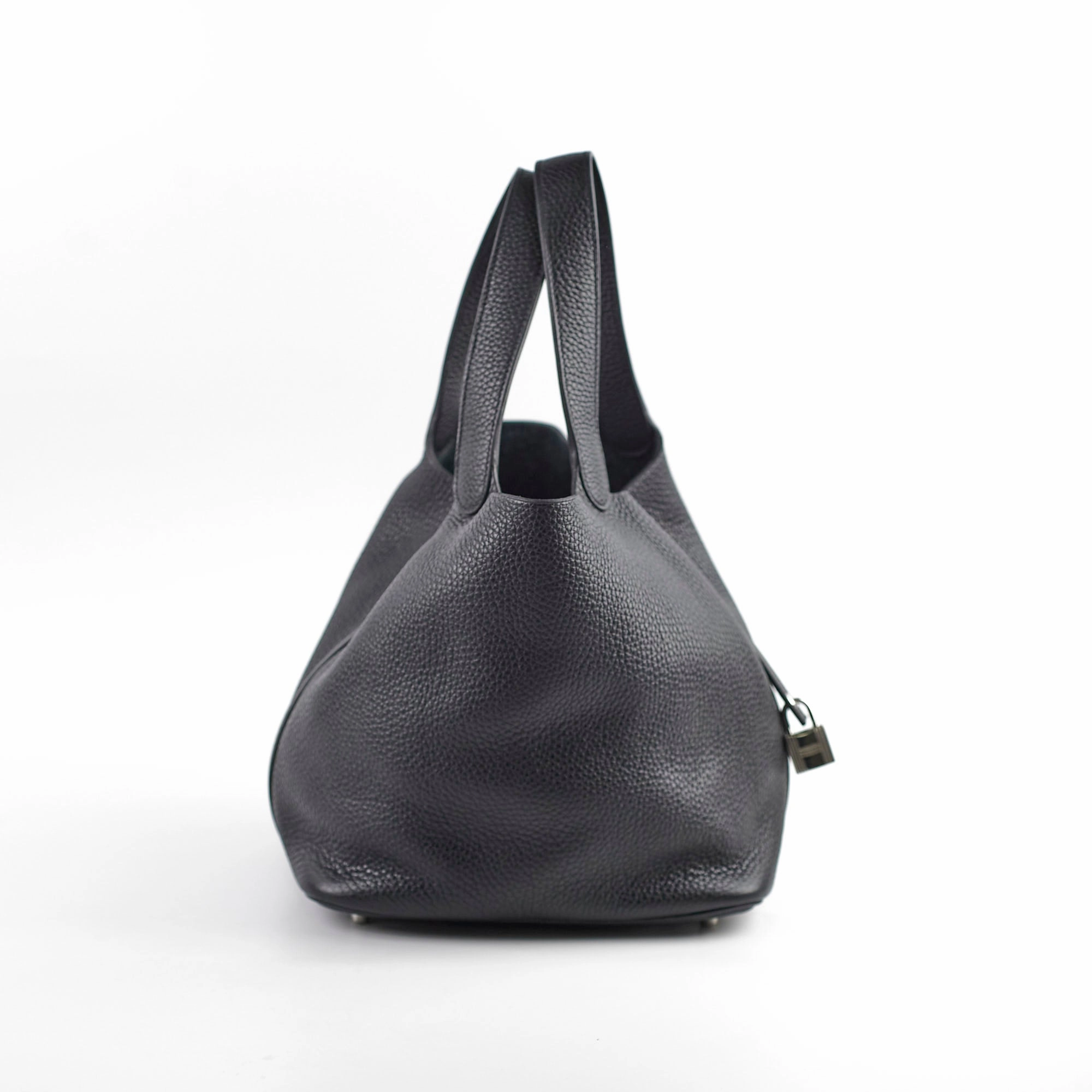 Hermes Picotin 22 Lock Bag Noir A Stamp