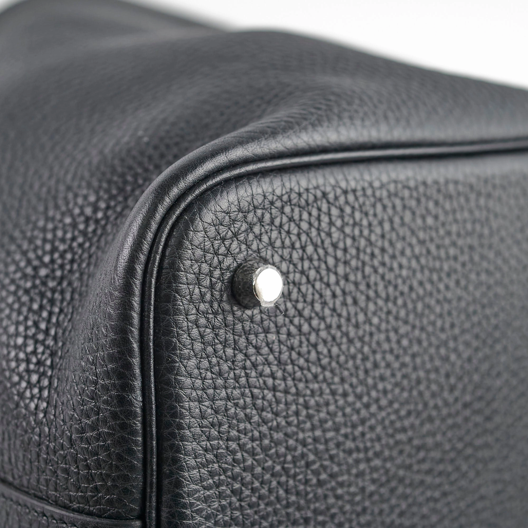 Hermes Picotin 22 Lock Bag Noir A Stamp