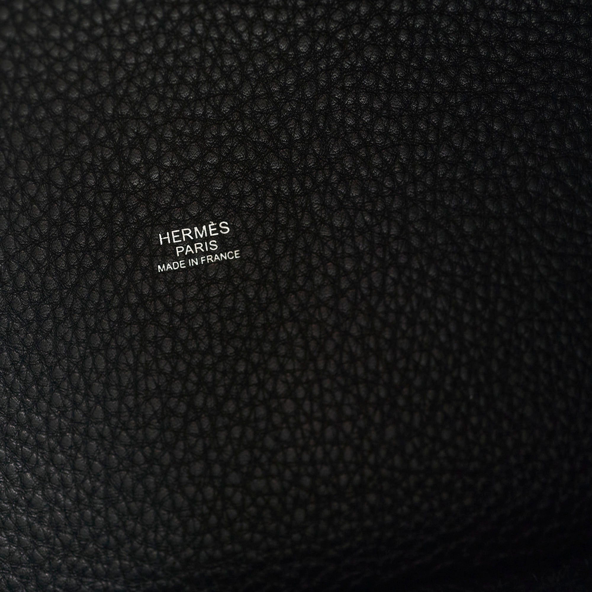 Hermes Picotin 22 Lock Bag Noir A Stamp