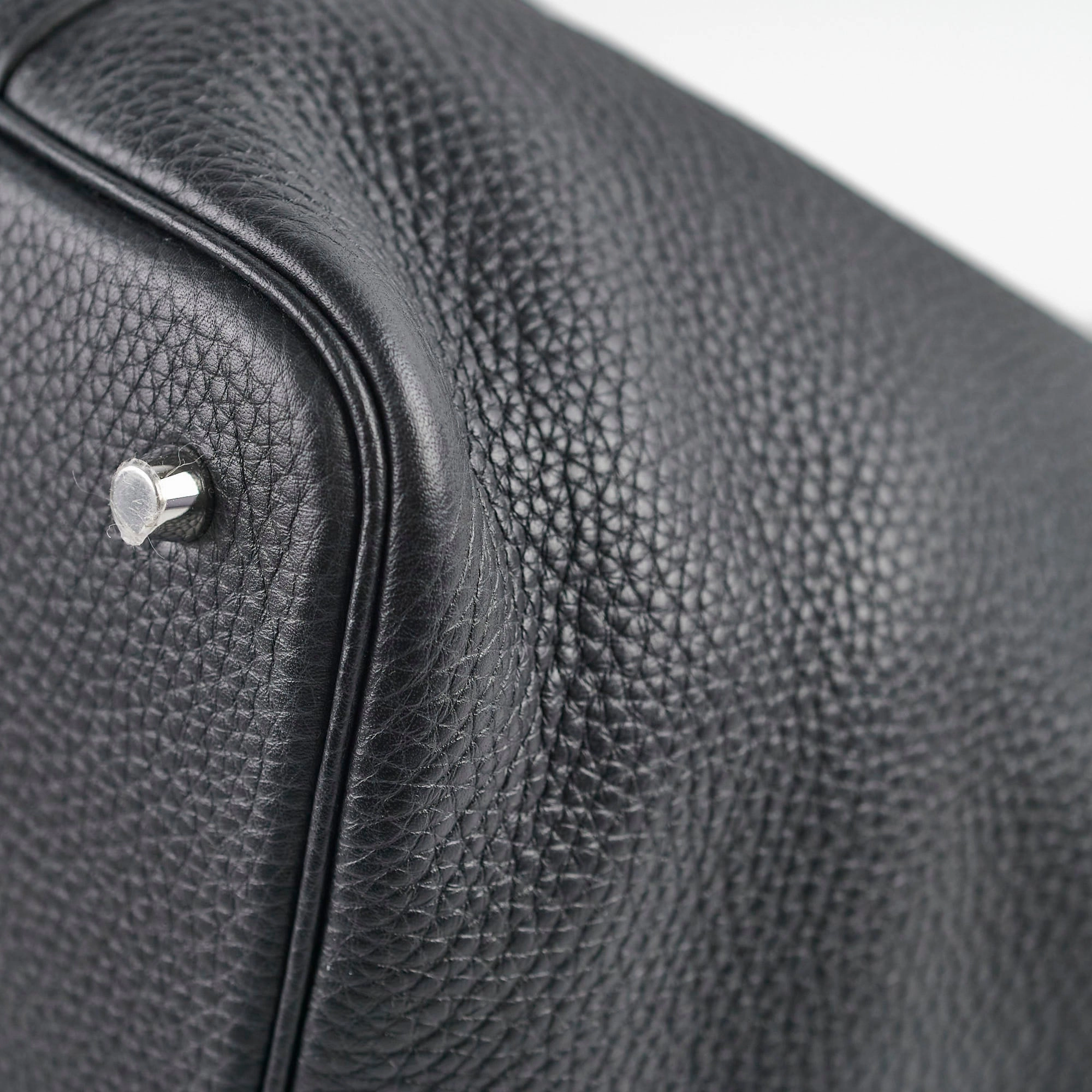 Hermes Picotin 22 Lock Bag Noir A Stamp