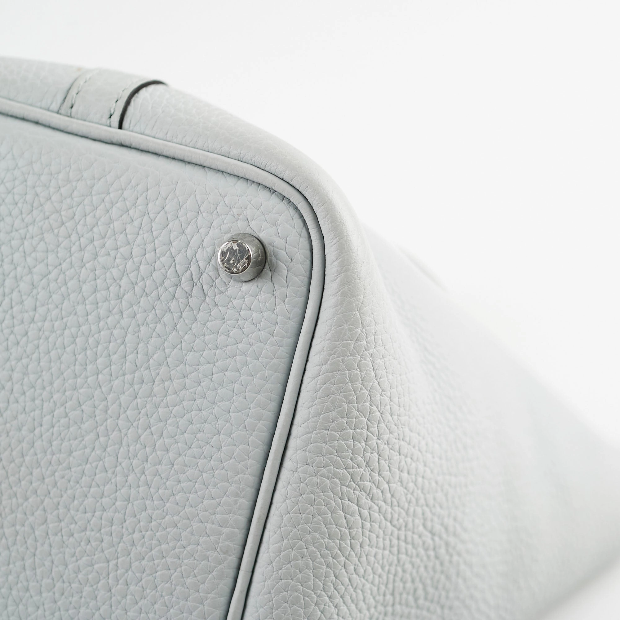 Hermes Picotin Lock 18 Taurillon Clemence Bleu Pale 2020