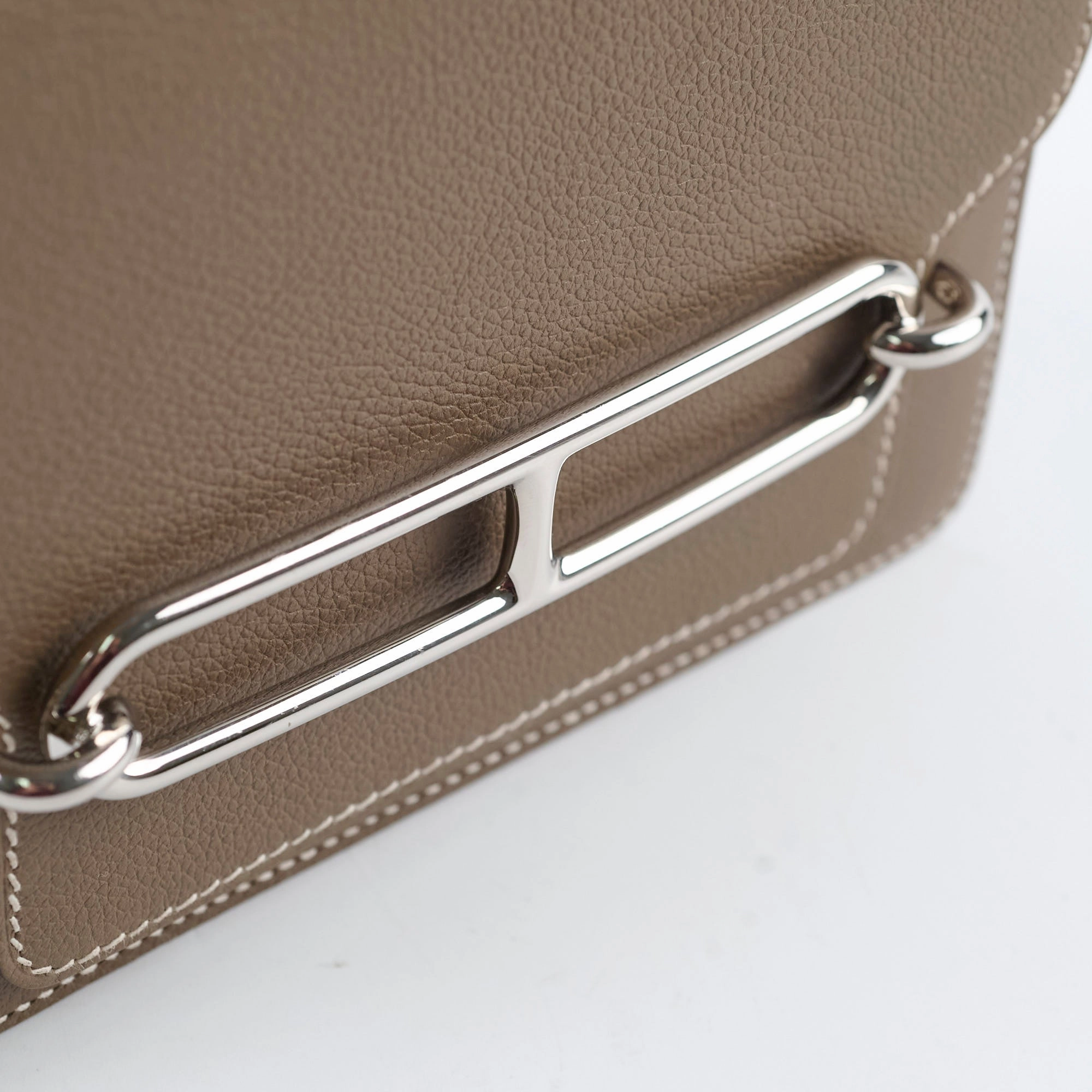 Hermes Roulis Mini Etoupe Evercolor