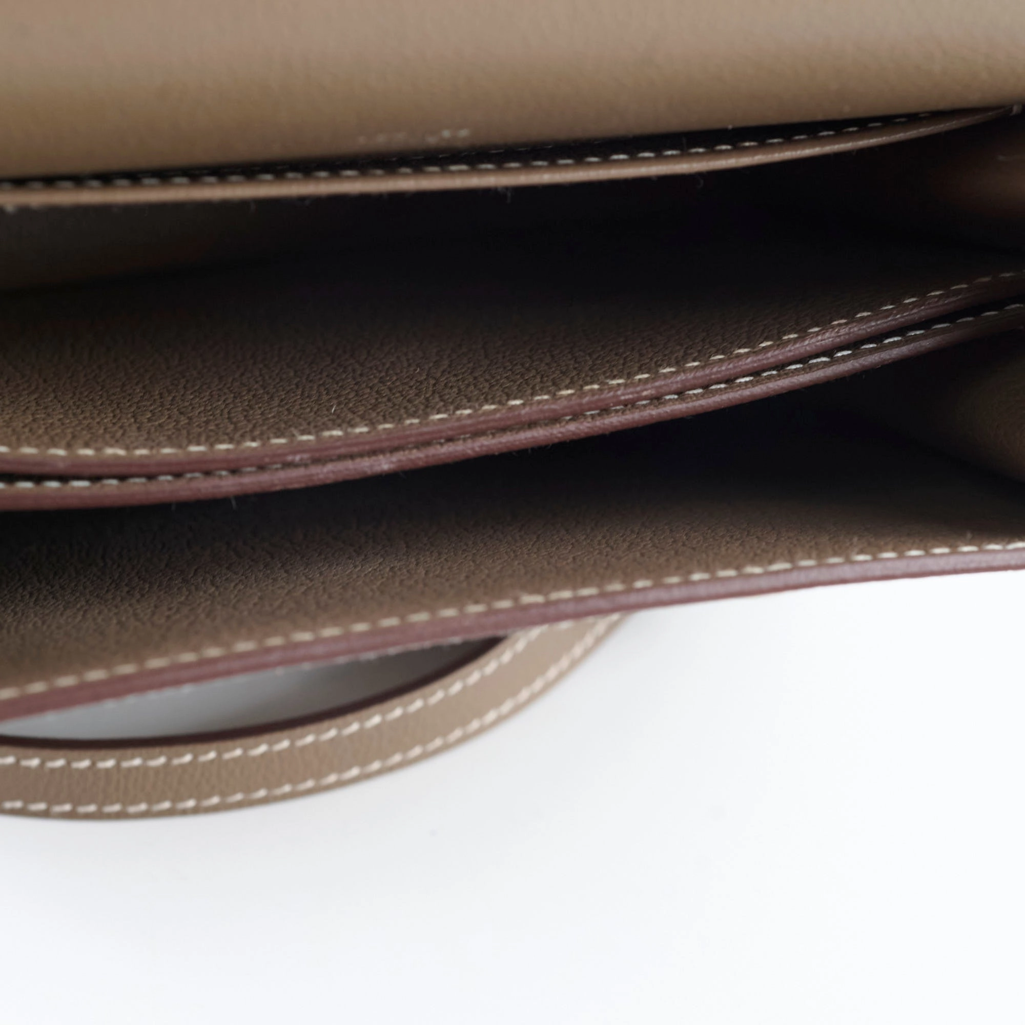 Hermes Roulis Mini Etoupe Evercolor