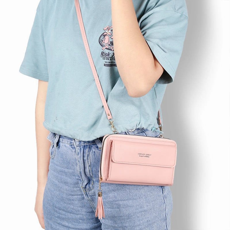 Horizontal Crossbody Mobile Phone Bag Ladies