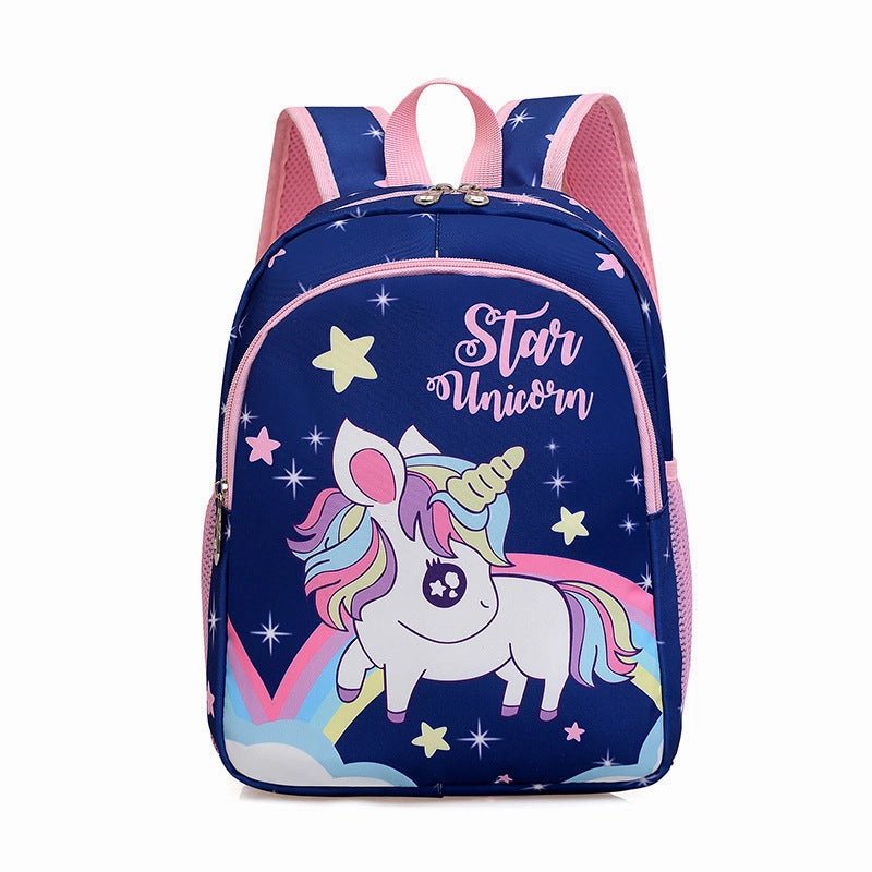 Horned Beast Children's Cartoon Schoolbag