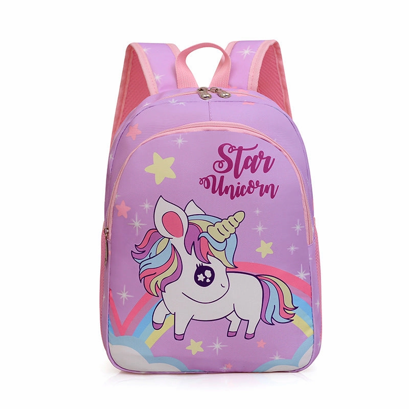Horned Beast Children's Cartoon Schoolbag