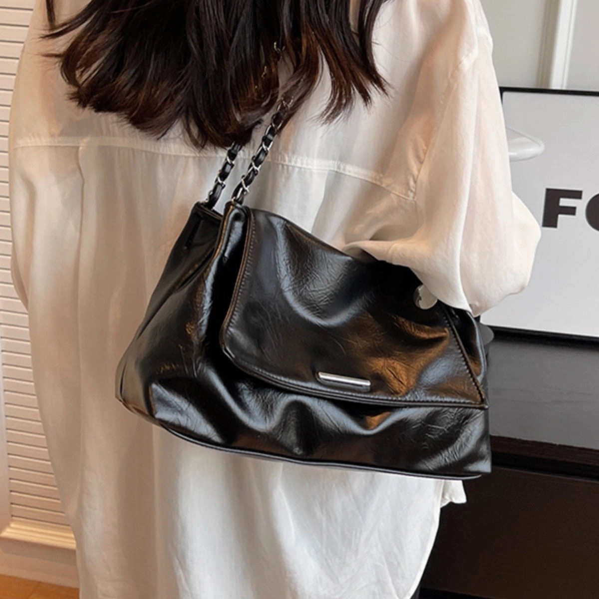 ins casual large capacity tote bag women