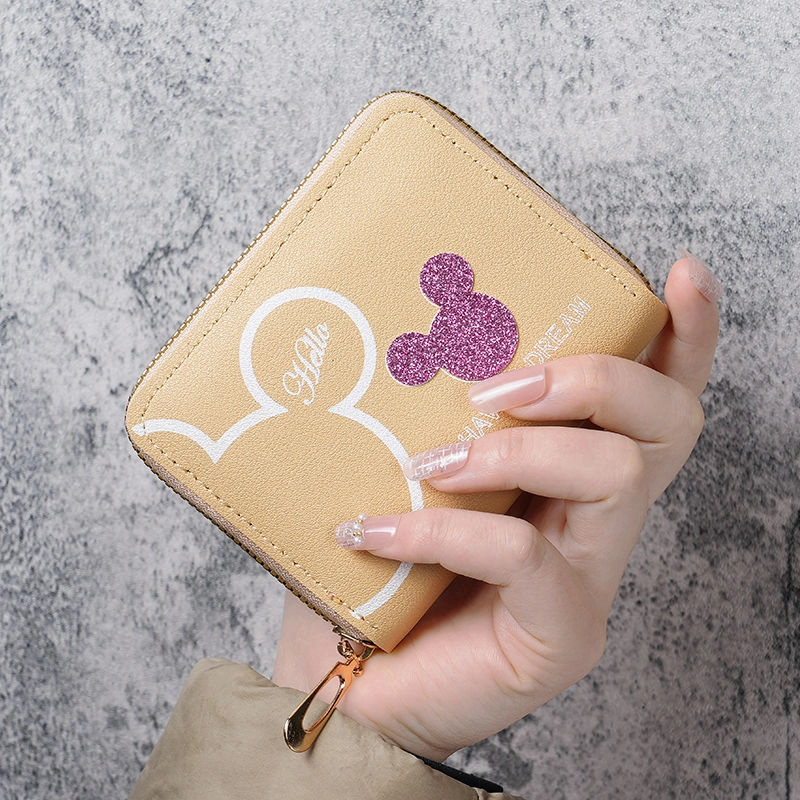 Japan and Korea cute cartoon short wallet