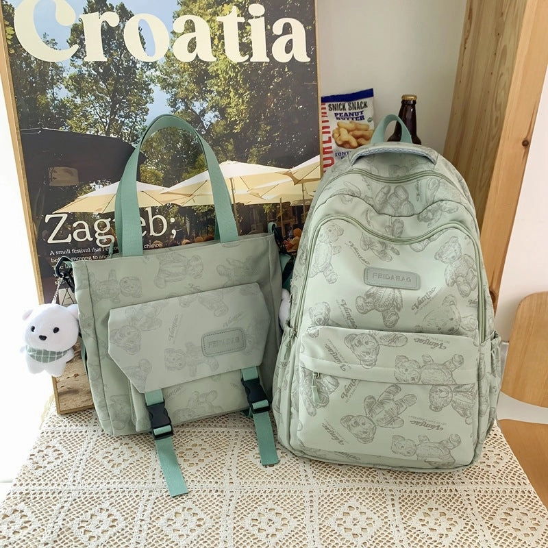 Japanese backpack casual school bag waterproof bag