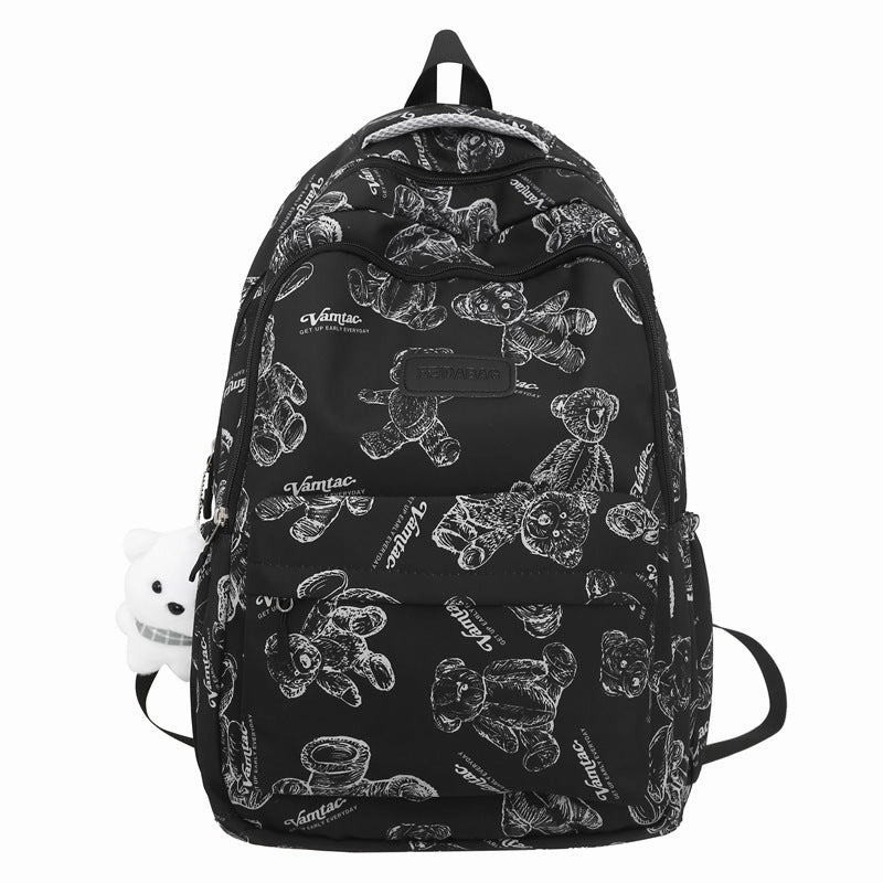 Japanese backpack casual school bag waterproof bag