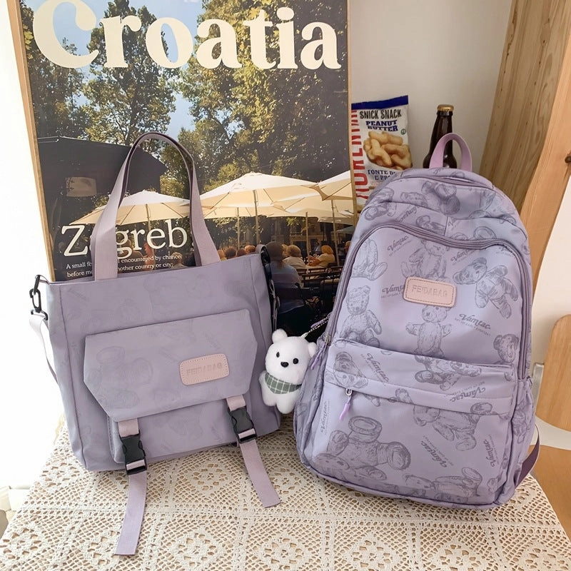 Japanese backpack casual school bag waterproof bag