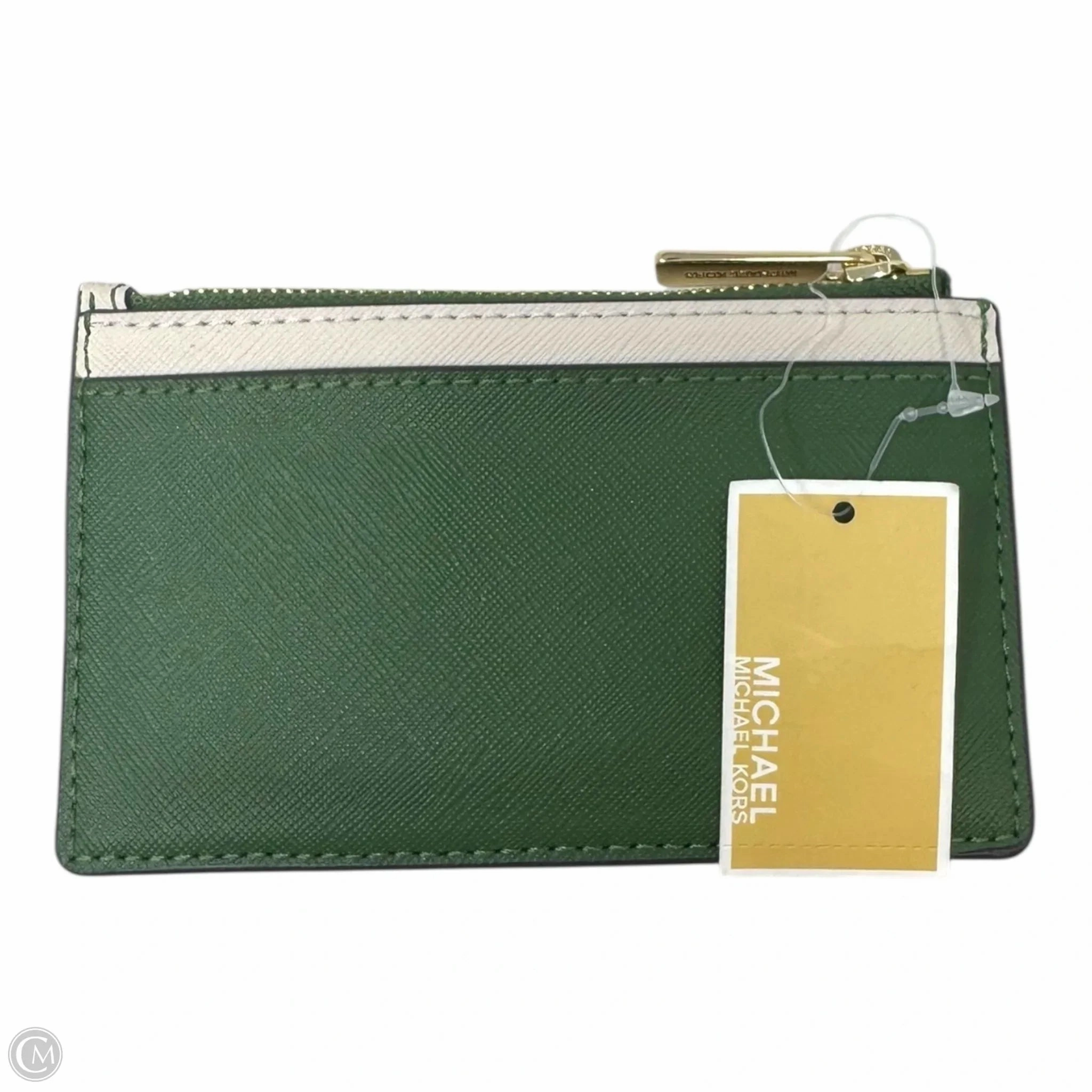 Jet Set Card Case Wallet Leather By Michael By Michael Kors, Size: Small