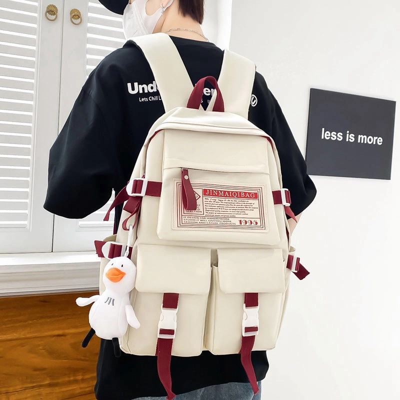 Junior high school large capacity light weight backpack