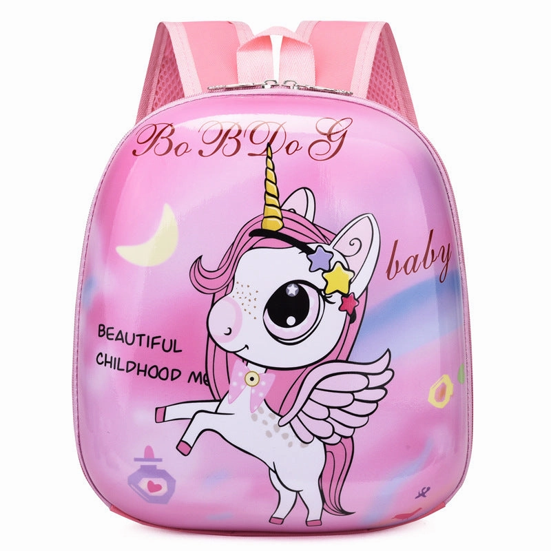 Kindergarten baby unicorn school bag