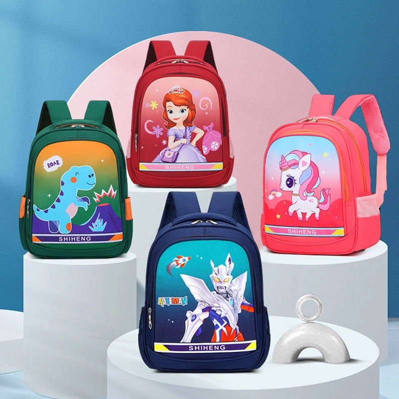 Kindergarten weight-reducing breathable backpack