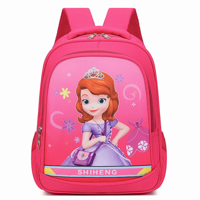 Kindergarten weight-reducing breathable backpack