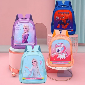 Kindergarten weight-reducing breathable backpack