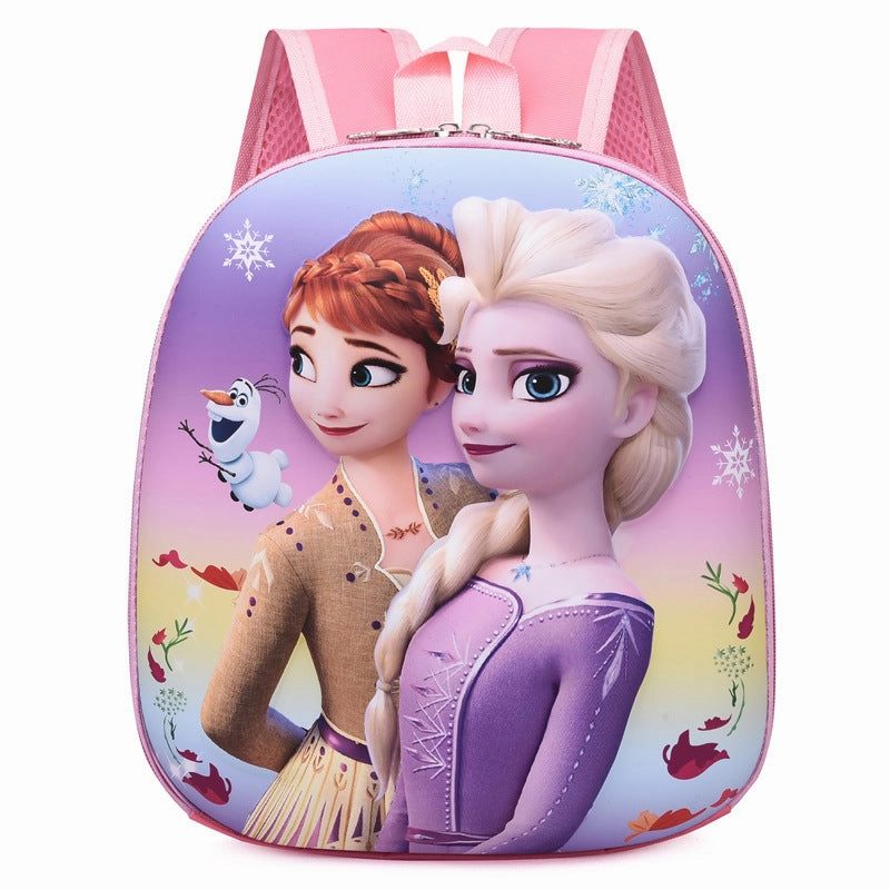 Kindergarten weight-reducing breathable eggshell backpack