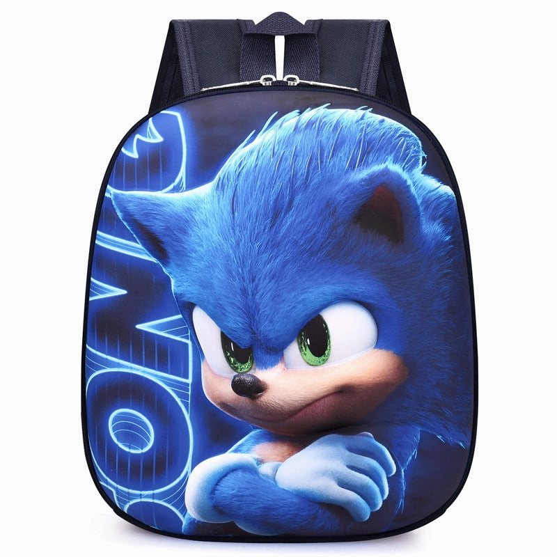 Kindergarten weight-reducing breathable eggshell backpack