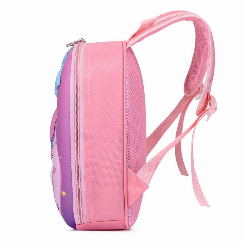 Kindergarten weight-reducing breathable eggshell backpack
