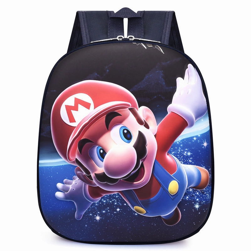 Kindergarten weight-reducing breathable eggshell backpack