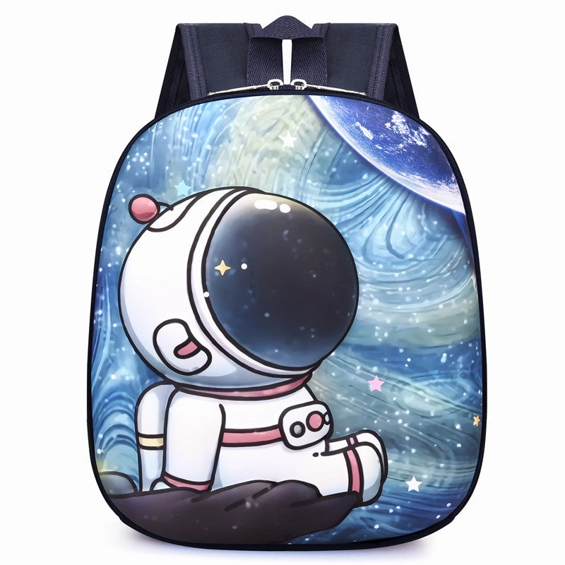 Kindergarten weight-reducing breathable eggshell backpack