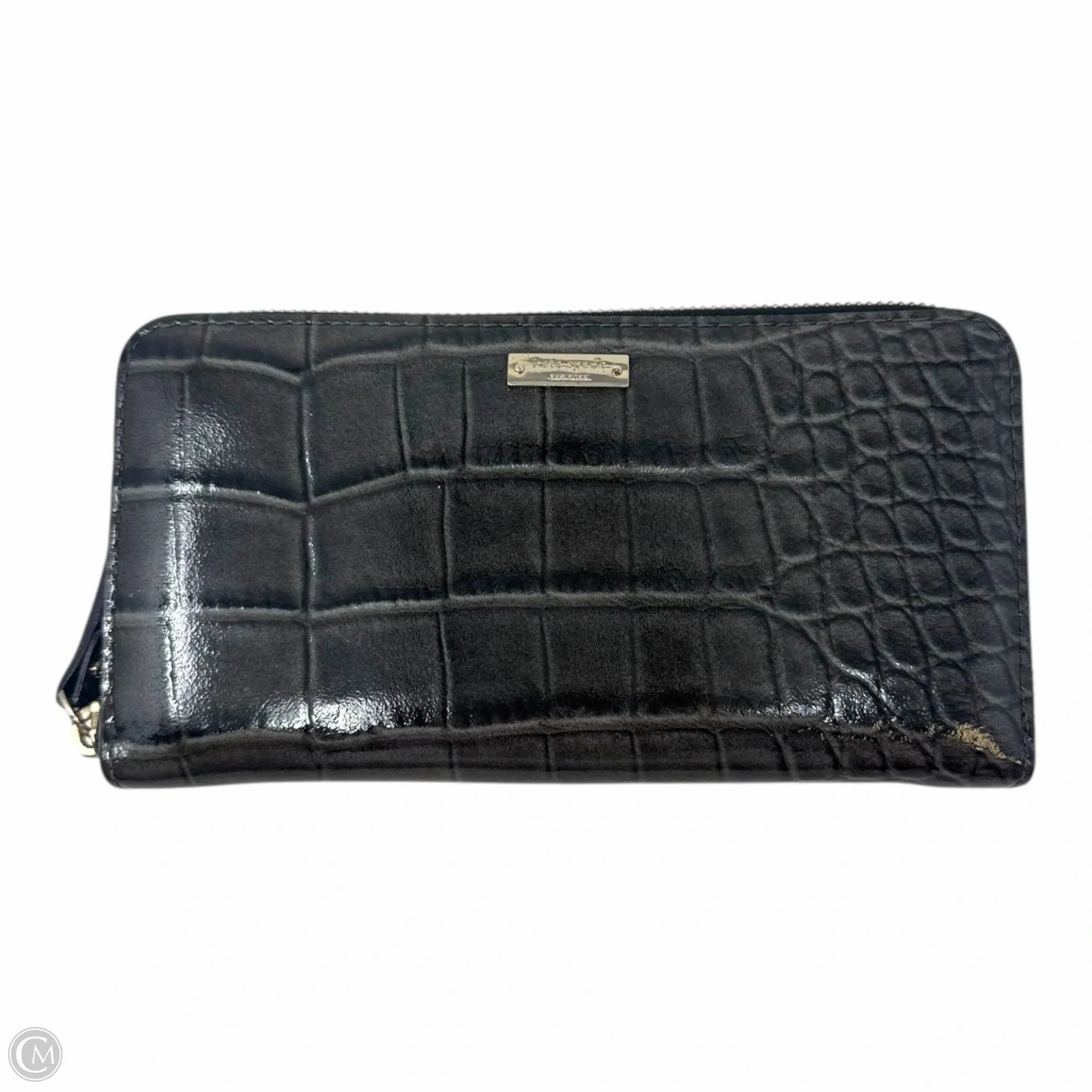 Knightsbridge Lacey Croc-Embossed Zip Around Wallet Designer By Kate Spade, Size: Large