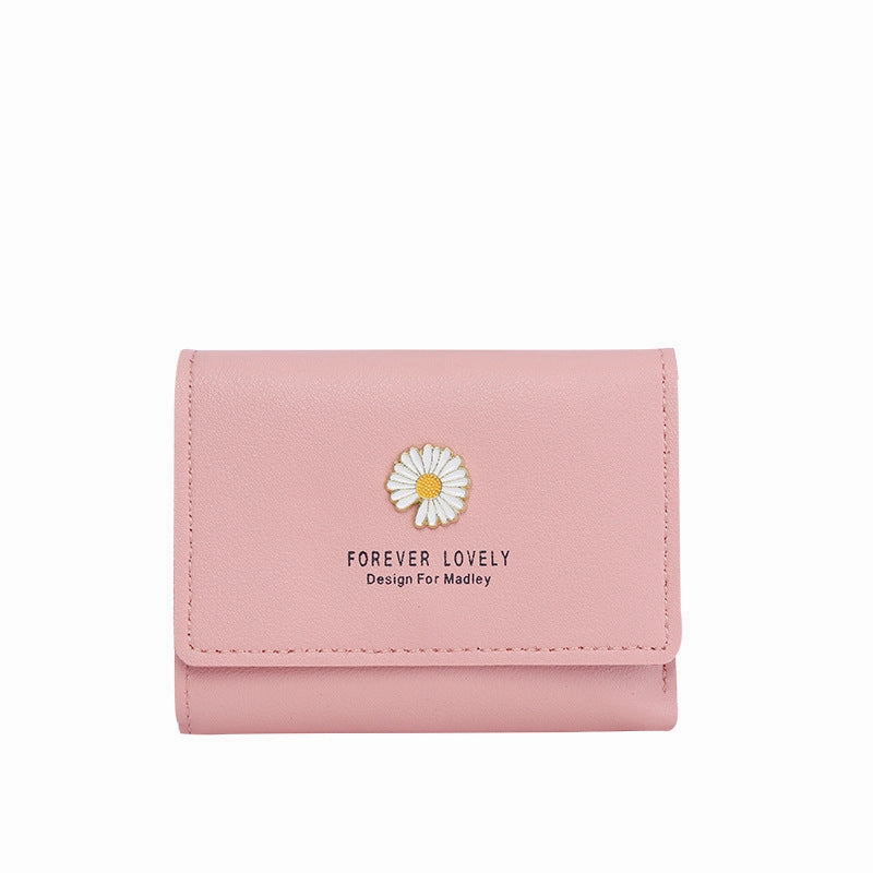 Korean version of daisy short wallet