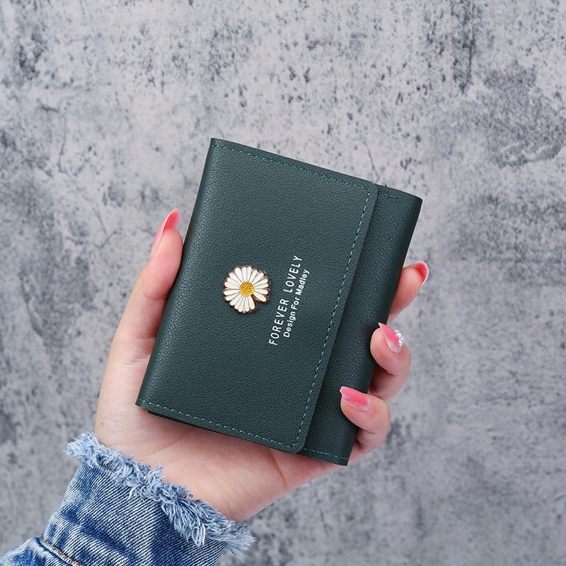 Korean version of daisy short wallet