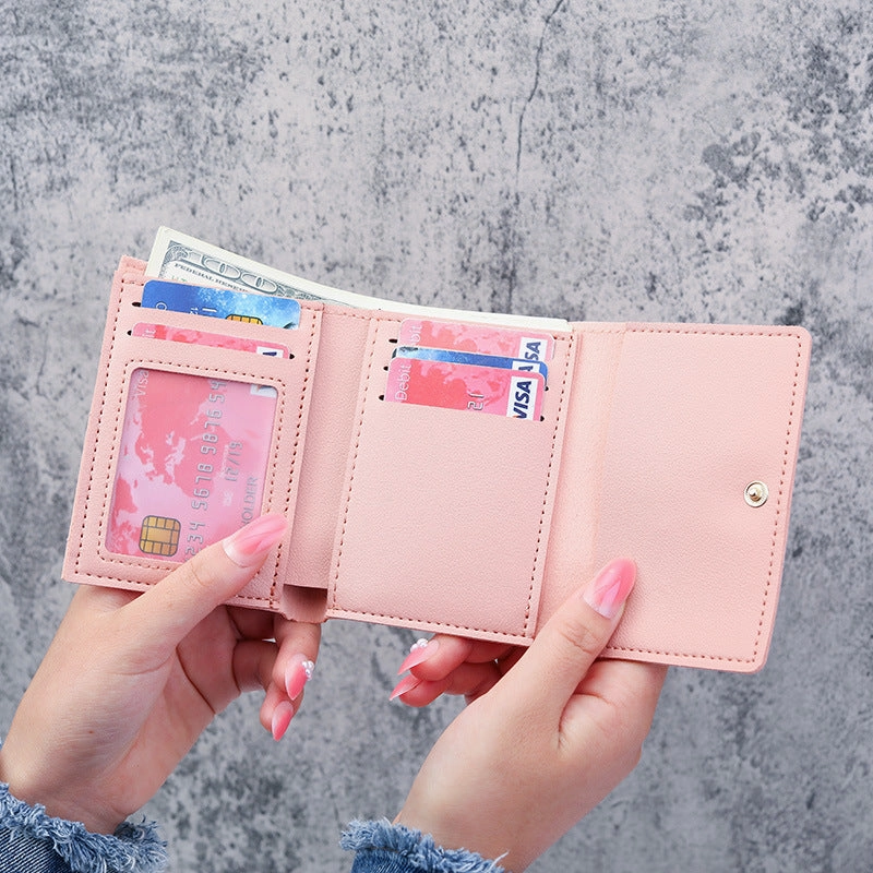 Korean version of daisy short wallet