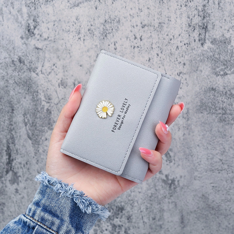 Korean version of daisy short wallet