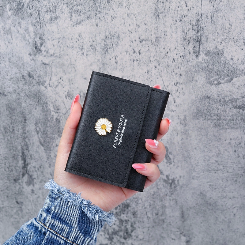 Korean version of daisy short wallet