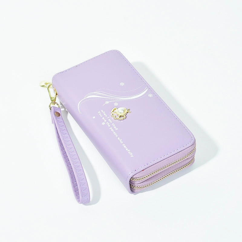 Korean version of pearl change mobile phone bag