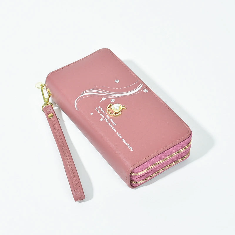 Korean version of pearl change mobile phone bag