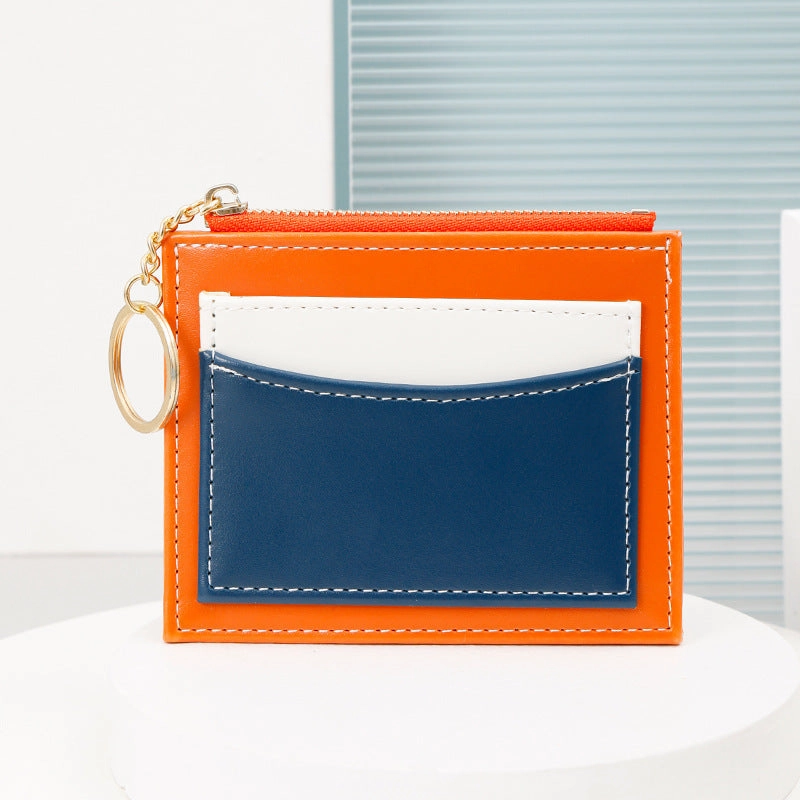 Korean version zipper mini change purse