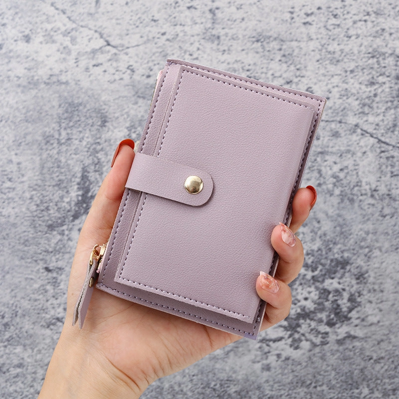 Ladies ultra-thin card bag Korean version change bag