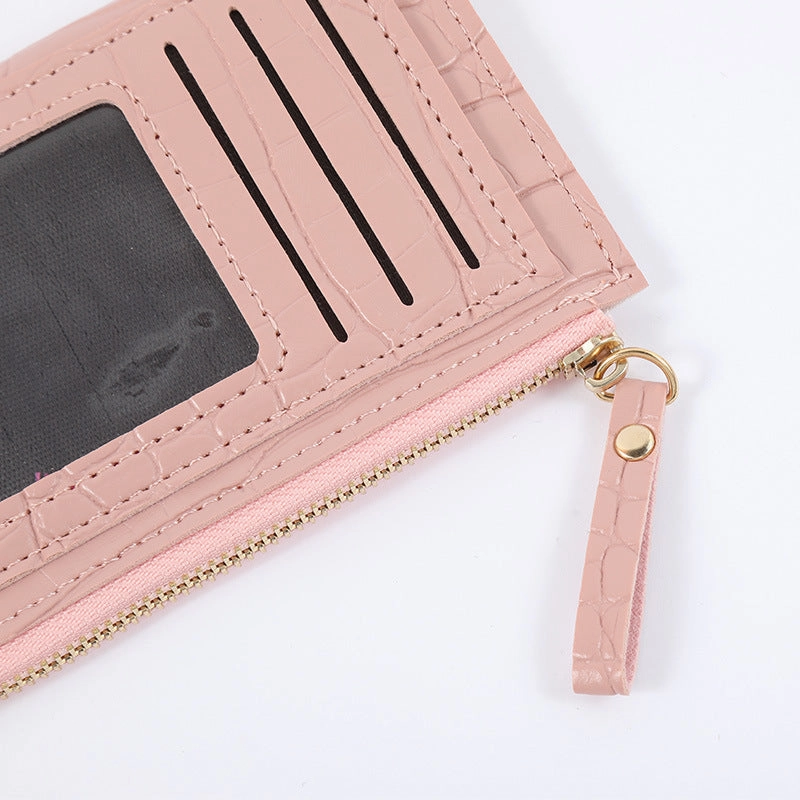 Ladies wallet alligator pattern