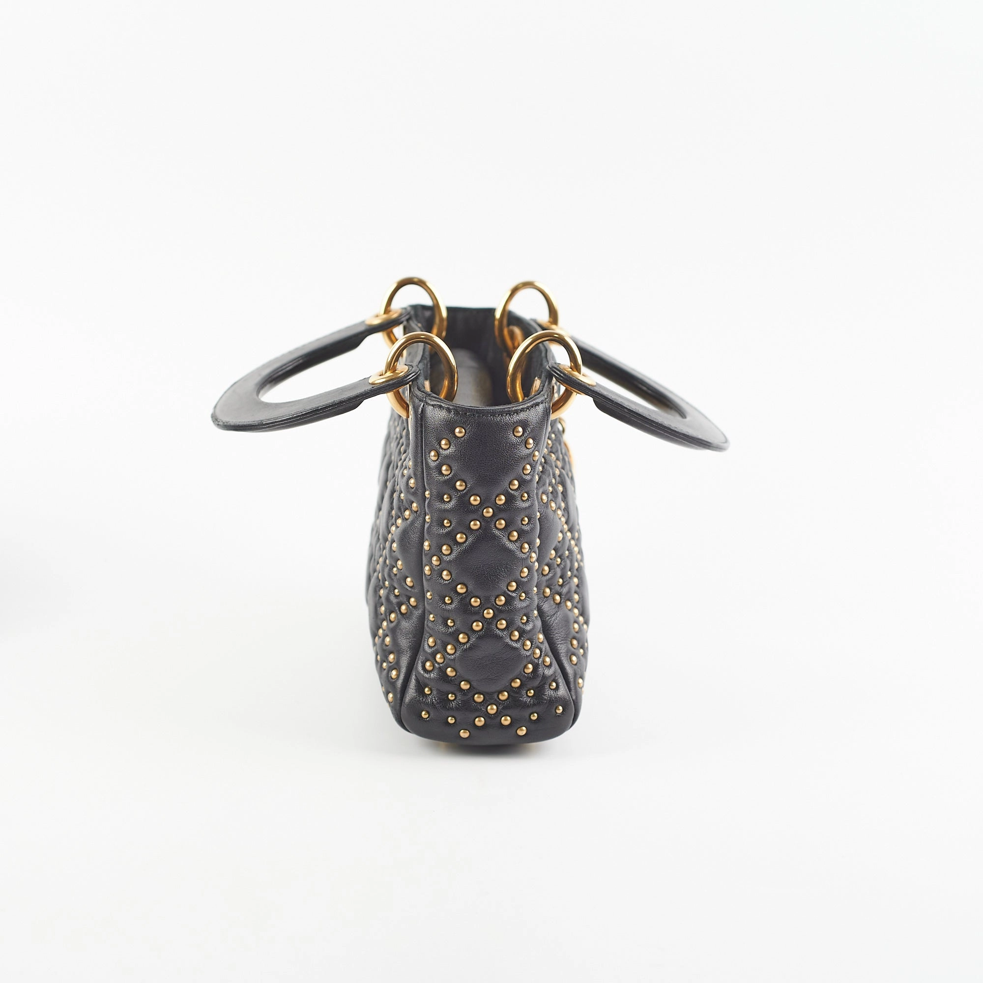 Lady Dior Studded Black Mini