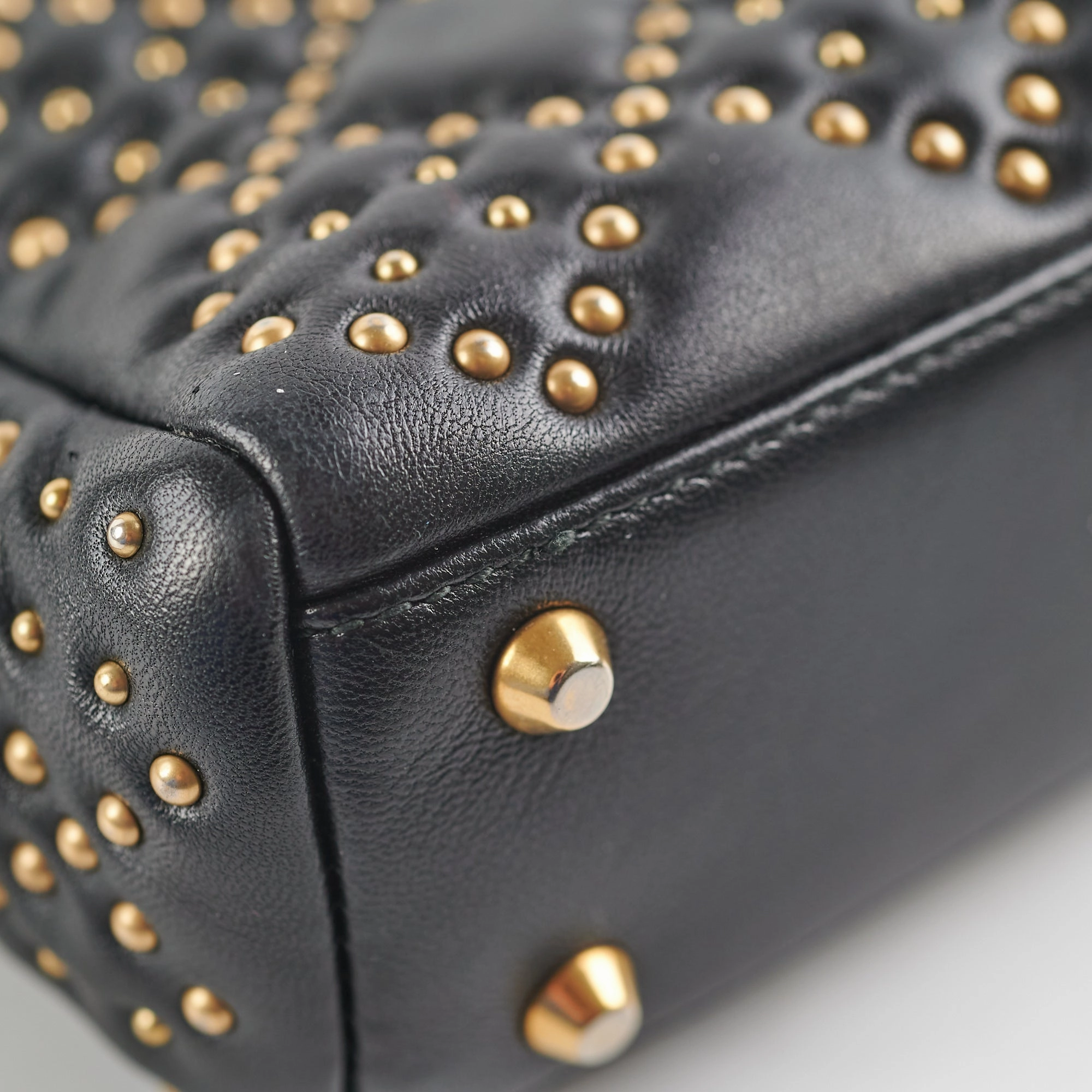Lady Dior Studded Black Mini