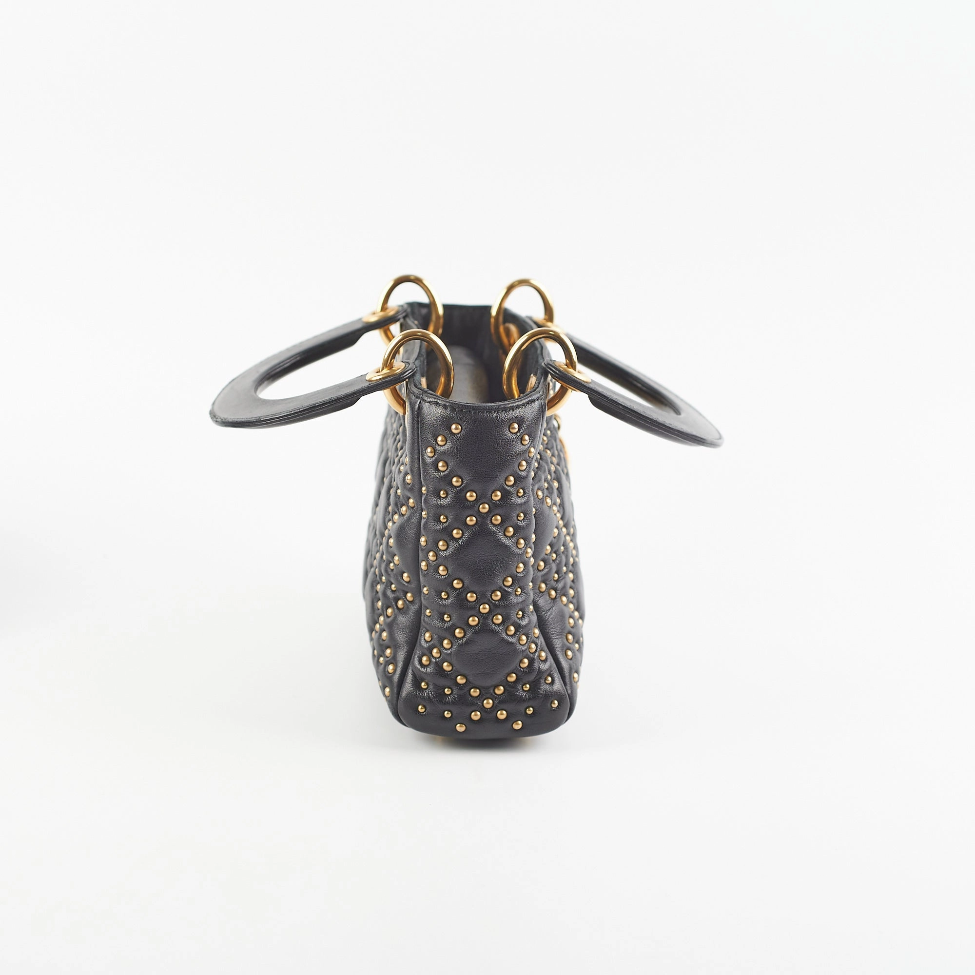 Lady Dior Studded Black Mini