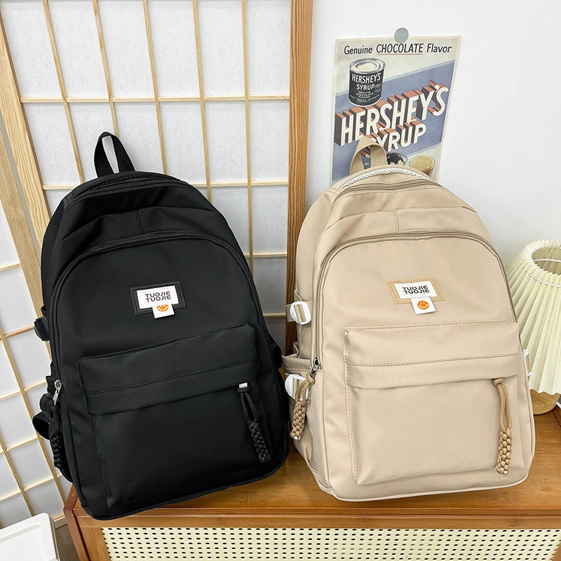 Large capacity backpack for high school and college students
