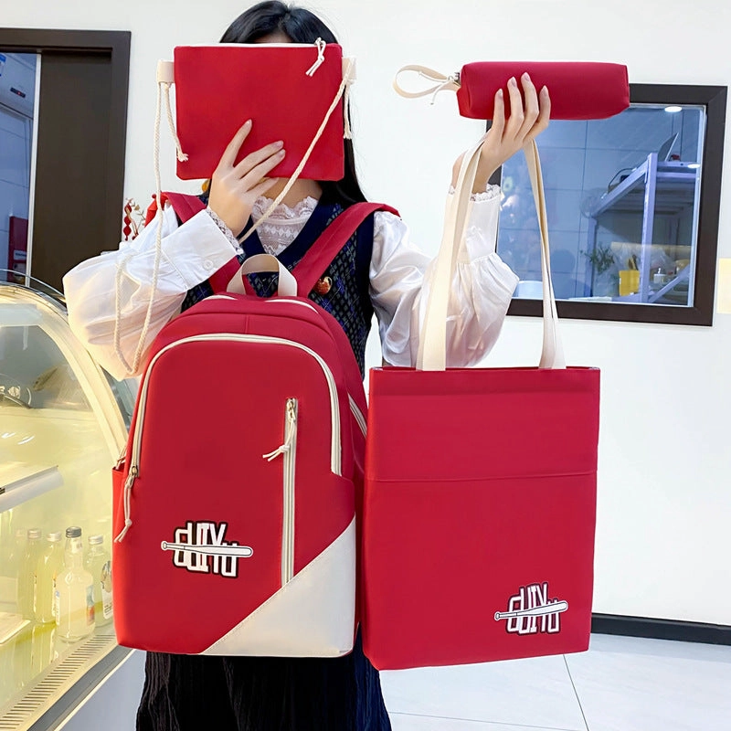 Large Capacity Backpack for Male and Female College Students