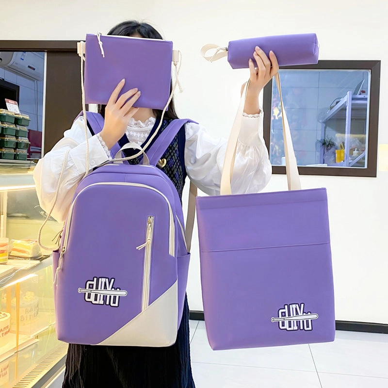 Large Capacity Backpack for Male and Female College Students