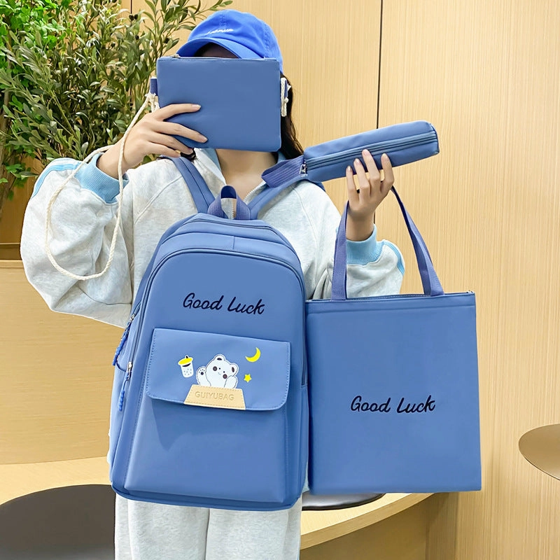 Large capacity backpack, school bag