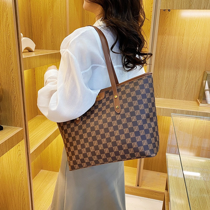 Large-capacity commuter tote bag woman