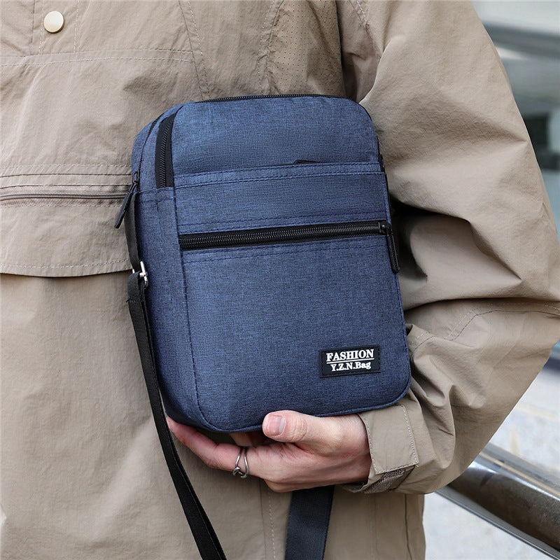 Large capacity double Oxford cloth messenger bag
