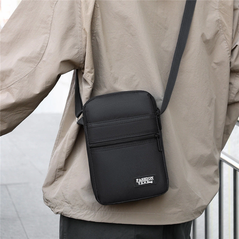 Large capacity double Oxford cloth messenger bag